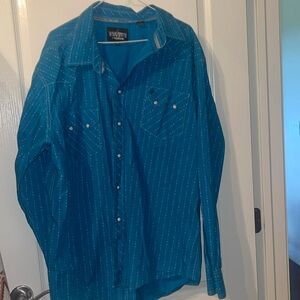 Cinch Garth Brooks pearl snap cowboy shirt. EUC
Worn once.